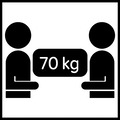 Symbol: 70 kg